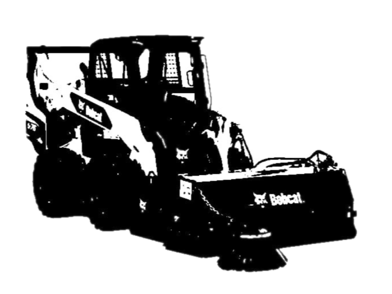 [صورة لBOBCAT SKID STEER Sweeper]